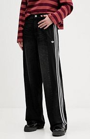 Jeansy adidas Originals  czarne damskie KF2319