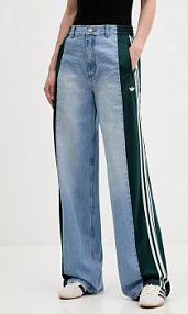 Jeansy adidas Originals  niebieskie damskie KF2318