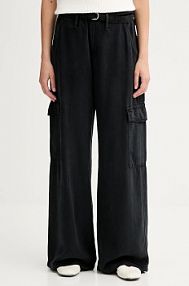 Spodnie eleganckie Levi's  czarne damskie 003IN