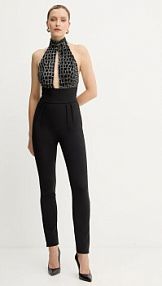 Kombinezon Elisabetta Franchi  czarny TU06257E2