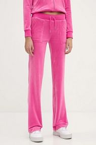 Spodnie dresowe Juicy Couture  różowe damskie JCAP180