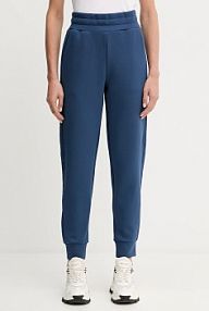 Spodnie dresowe Guess  niebieskie damskie W5YB11.KBYE2