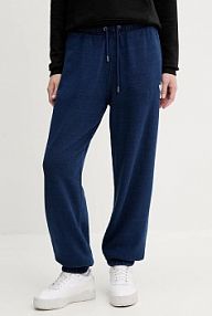 Spodnie dresowe Guess Jeans  granatowe damskie W5YB65.KCXQ1