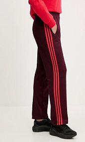 Spodnie dresowe adidas Originals  bordowy damskie JW6058