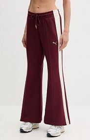 Spodnie dresowe Puma  bordowy damskie 632138