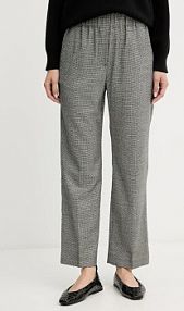 Spodnie eleganckie Weekend Max Mara  czarne damskie 2525136022600
