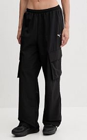 Spodnie eleganckie Puma  czarne damskie 629756