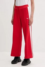 Spodnie dresowe Puma  czerwone damskie 629803