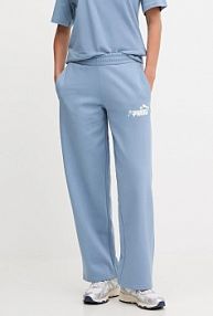 Spodnie dresowe Puma  niebieskie damskie 688081