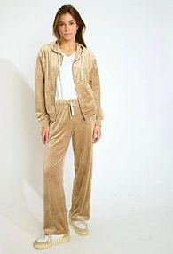 Spodnie dresowe banana moon  beżowe damskie BOREAL.SEACHI