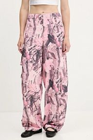 Spodnie eleganckie adidas Originals  różowe damskie KC8809