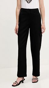 Spodnie eleganckie Desigual  czarne damskie 25WWPW08