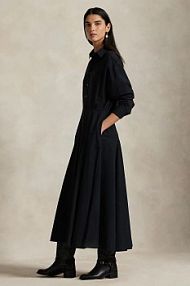 Sukienka maxi Polo Ralph Lauren  czarna 211972042