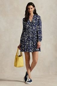 Sukienka mini Polo Ralph Lauren  granatowa 211972064