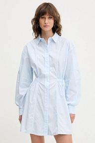 Sukienka mini Tommy Jeans  niebieska DW0DW21744