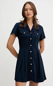 Sukienka mini Tommy Hilfiger  granatowa WW0WW45819