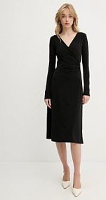 Sukienka midi Karl Lagerfeld  czarna A3W13042