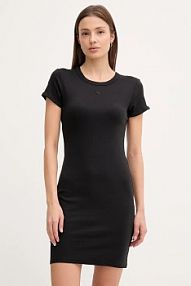 Sukienka mini Calvin Klein Jeans  czarna LV047B266G