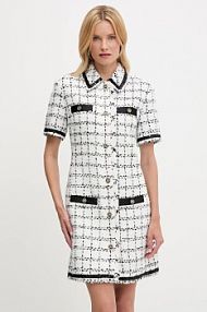 Sukienka mini Karl Lagerfeld  biała A3W13031