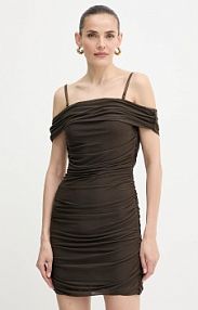 Sukienka mini Guess  zielona W5YK21.KCZC2