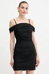 Sukienka mini Guess  czarna W5YK21.KCZC2