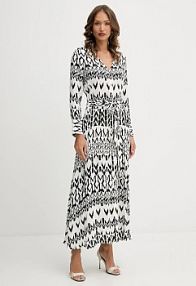 Sukienka maxi Marciano Guess  biała 5YGK47.7352A