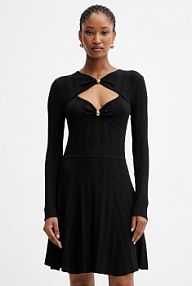 Sukienka mini Marciano Guess  czarna 5YGK16.5875Z