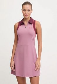 Sukienka mini EA7 Emporio Armani  różowa AF19155.7W000