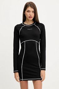 Sukienka mini Tommy Jeans  czarna DW0DW21465