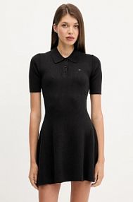 Sukienka mini Tommy Jeans  czarna DW0DW21471