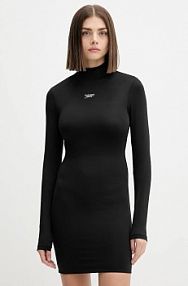 Sukienka mini Tommy Jeans  czarna DW0DW21504