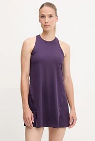 Sukienka mini adidas performance  fioletowa JM4708