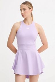 Sukienka mini adidas performance  fioletowa JW2980
