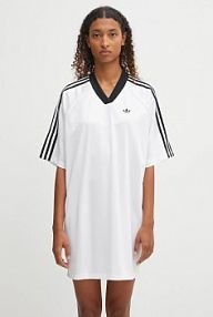 Sukienka mini adidas Originals  biała KB8153