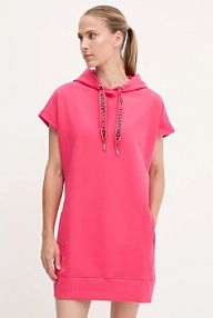 Sukienka mini DKNY  różowa DP5D4908