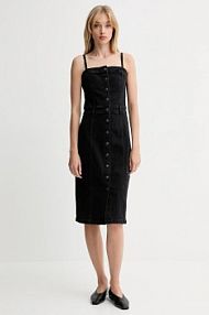 Sukienka midi Levi's  czarna 0002S.0005