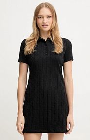 Sukienka mini Calvin Klein Jeans  czarna LV044D208G