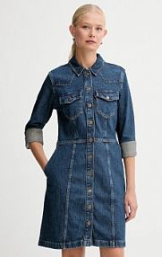 Sukienka mini Levi's  niebieska A7592.0006