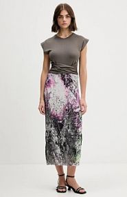 Sukienka midi Desigual  szara 25WWVK05