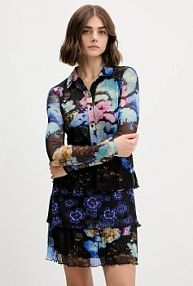 Sukienka mini Desigual  czarna 25WWVK10