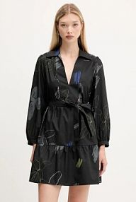 Sukienka mini Desigual  czarna 25WWVW06