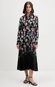 Sukienka midi Desigual  czarna 25WWVW11