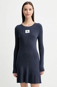 Sukienka mini Calvin Klein Jeans  granatowa LV047D307G