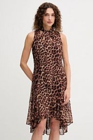 Sukienka mini DKNY  brązowa DD5G2M24