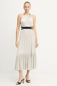 Sukienka maxi Morgan  beżowa RLIMON