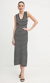 Sukienka maxi Morgan  czarna RMUSHA