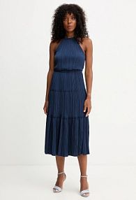 Sukienka midi Morgan  granatowa 252.ROMINA