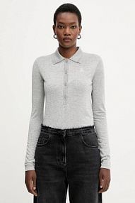 Sweter PATRIZIA PEPE  szary damski 8K0320.K128