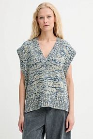 Kamizelka MUNTHE  niebieska damska 253160325371