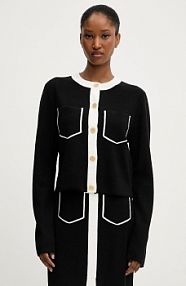 Kardigan Karl Lagerfeld  czarny A3W18029